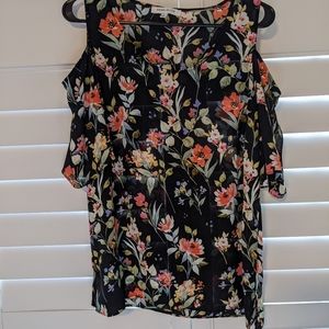 Rose & Olive floral top